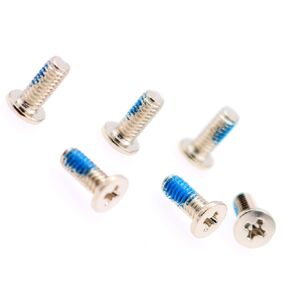 6-Pack M2.5x6 mm Phillips Head Replacement Laptop Bottom Case Screw for HP 15-CS 14-CF 14s-CF 14-CR 14-DF 14S-DF 14-DK 14-DQ 14Z-DK 14S-DK L24478-001