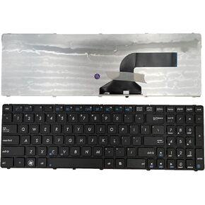 Laptop Replacement US Layout Keyboard for Asus A52 F50 X53E A53S K53 K53S K54 G73S X73E K52F K52J K52J K52JK K52N K53E K55D K55DE K55DR K55N K72F V111462AK1