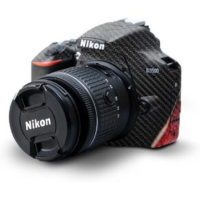 Glossy Glitter Skin Compatible with Nikon D3500 Camera - Rattler - Premium 3M Vinyl Protective Wrap Decal Cover - Easy to Apply | Crafted in The USA by MightySkins