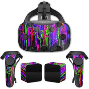 MightySkins Skin Compatible with HTC Vive Full Coverage - Drips | Protective, Durable, and Unique Vinyl Decal wrap Cover | Easy to Apply, Remove, and Change Styles | Made in The USA