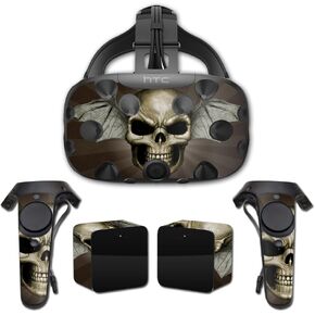 MightySkins Skin Compatible with HTC Vive Full Coverage - Skeletor | Protective, Durable, and Unique Vinyl Decal wrap Cover | Easy to Apply, Remove, and Change Styles | Made in The USA