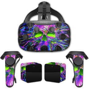 MightySkins Skin Compatible with HTC Vive Full Coverage - Hard Wired | Protective, Durable, and Unique Vinyl Decal wrap Cover | Easy to Apply, Remove, and Change Styles | Made in The USA