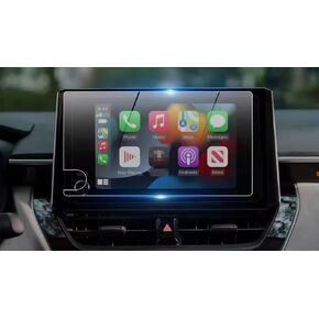 Sprinoily Screen Protector Compatible with 2023 2024 Toyota Highlander,8 Inch Touch Screen,Anti Glare Scratch,Shock-Resistant,Premium Tempered Glass