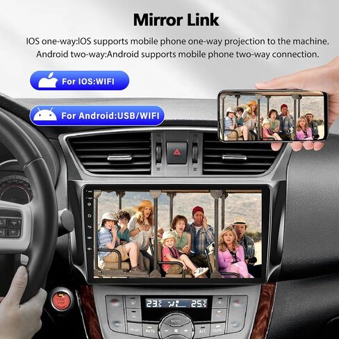 [1G+32G] Android 13 Car Stereo for Nissan Sentra 2013-2017 with GPS Navigation Head Unit Bluetooth Car Radio 10.1 Inch HD Touchscreen Mirror Link WiFi FM/RDS Radio USB SWC+Backup Camera Mic in Saudi Arabia
