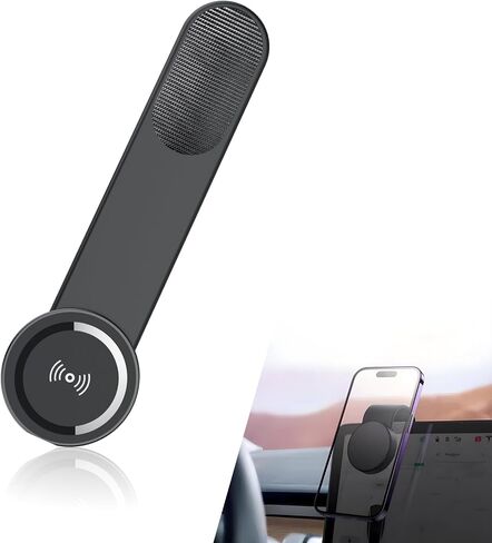 قطعة واحدة من حامل هاتف السيارة، تصميم قابل للدوران 360 درجة، هيكل ثابت تلقائي، تركيب غير مدمر، حامل الهاتف الخلوي العالمي المستقر والسلس للسيارات (أسود) in Kuwait