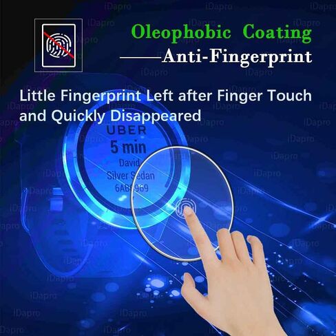 واقي شاشة لساعة هواوي جي تي 2 برو [4 عبوات] GT2 برو زجاج مقسى مضاد للخدش وخالي من الفقاعات وسهل التركيب in Kuwait