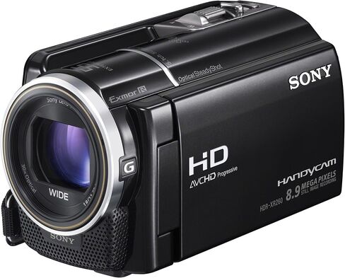 Sony HDR-XR260V High-Definition Handycam 8.9 MP Camcorder with 30x Optical / 55x Extended Zoom and 160 GB Hard Disk Memory (Renewed) in Saudi Arabia