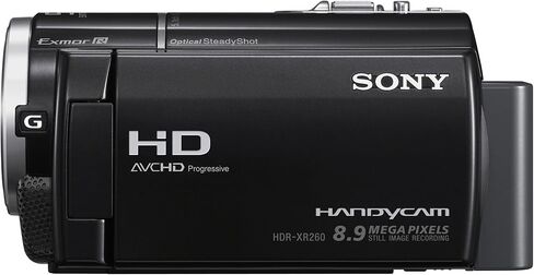 Sony HDR-XR260V High-Definition Handycam 8.9 MP Camcorder with 30x Optical / 55x Extended Zoom and 160 GB Hard Disk Memory (Renewed) in Saudi Arabia