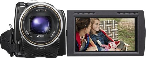 Sony HDR-XR260V High-Definition Handycam 8.9 MP Camcorder with 30x Optical / 55x Extended Zoom and 160 GB Hard Disk Memory (Renewed) in Saudi Arabia