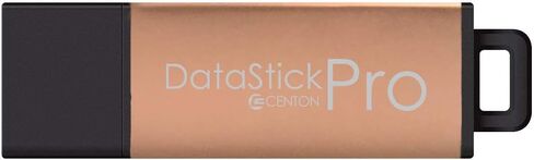 Centon Electronics DataStick Pro USB 2.0 Flash Drive, Portable USB Drive, Durable Casing, Versatile USB Stick, 8 GB Storage, Rose Gold Metallic in Kuwait