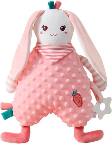 Plush Toys for Baby Newborns,Soothing Sensory Crinkle Toys with for Toddlers 1-3,Comfort Sleeping Toy Loveys for Babies Boys Girls 0-3-6-12-18-36 Months Easter in Saudi Arabia