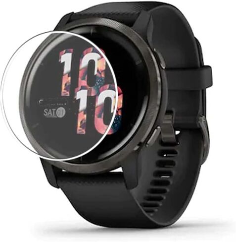 3 عبوات من واقي الشاشة الزجاجي المقوى، متوافق مع Garmin Venu 2 Protectors Guard، شفاف in Saudi Arabia