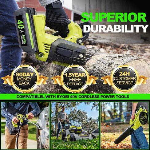 6.0Ah تبديل البطارية لبطارية Ryobi 40V OP4040 OP4026 OP4030 OP4050 OP4060A بطارية أداة الطاقة اللاسلكية in Kuwait