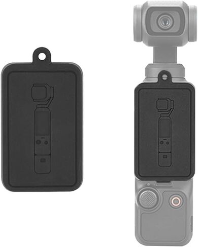 واقي شاشة مضاد للسقوط، غطاء حماية من السيليكون الناعم ملحق لكاميرا الحركة DJI Osmo Pocket 3، أسود in Kuwait