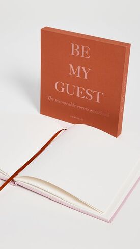 دفتر ضيوف برينت ووركس - صدئ/وردي (PW00375) in Kuwait