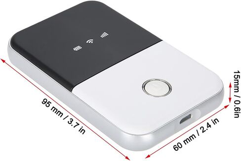 WiFi Box, Portable MF925 4G LTE Wireless Network Router WiFi Box Data Terminal Box WiFi Wireless Router Card for Home Office Travel in Saudi Arabia