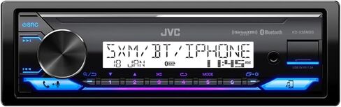 جهاز استقبال رقمي بحري JVC KD-X38MBS مع BT، USB، XM جاهز + جهاز تحكم عن بعد سلكي RM-RK62M in Saudi Arabia
