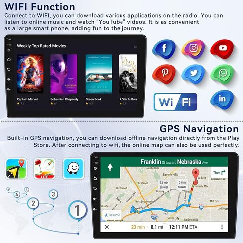 2 + 64G ستيريو سيارة أندرويد لسيارات BMW E46 3 Series 1999-2005 ترقية استبدال راديو Carplay Android Auto Mirror Link 30 سمة 9 بوصة تعمل باللمس وحدة رئيسية FM GPS بلوتوث + كاميرا احتياطية وميكروفون in Kuwait