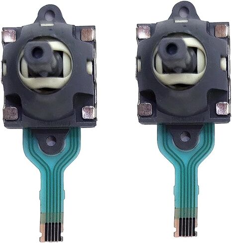 BestParts (عبوة من قطعتين) عصا التحكم عصا الإبهام ثلاثية الأبعاد بديلة للقضيب التناظري المتوافقة مع وحدة التحكم Asus ROG Ally RC71L in Saudi Arabia