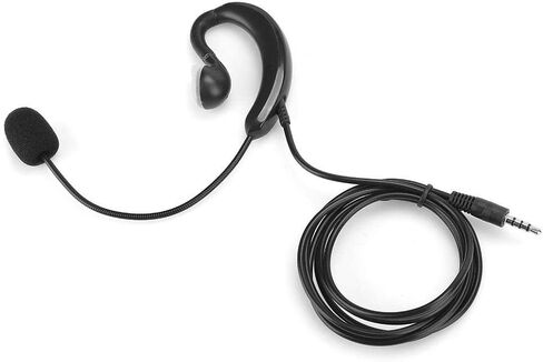 Earhook Type Microphone, Mobile Phone Headset Tablet Earphone MIC, Noise Cancelling Function, for Conferencing, Gaming, Chating in Saudi Arabia