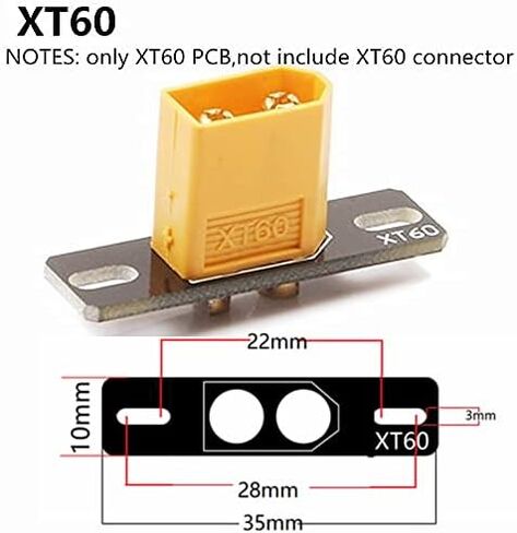 5 قطعة PCB لوحة لحام لوحة مقعد ثابت موصل حامل جبل ل XT30 XT60 XT90 لتقوم بها بنفسك FPV مولتيكوبتر سباق بدون طيار 250 (XT30 PCB) in Kuwait