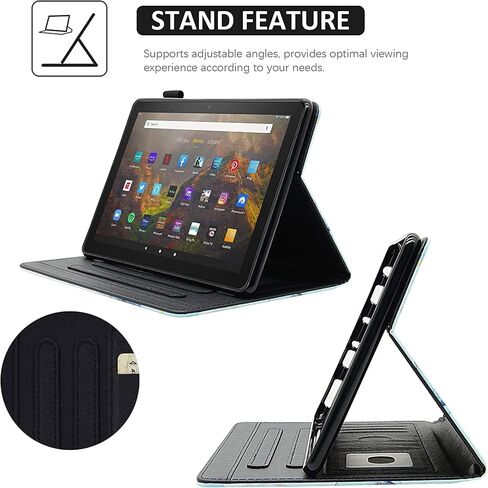 for Kindle Fire HD 8 & 8 Plus Case (12th/10th Gen), Bookshelf Cat in Saudi Arabia