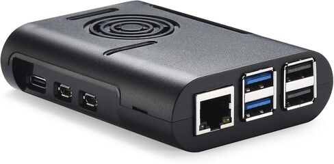 حافظة لـ Raspberry Pi 5، وPi 5 مع مروحة تبريد PWM ومبدد حرارة Raspberry Pi 5 لـ Raspberry Pi 5 (مع مروحة PWM مقاس 30 مم) in Kuwait