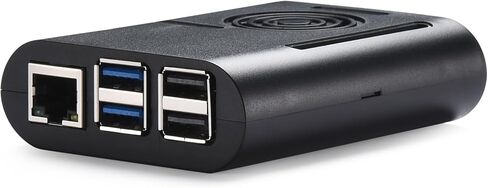 حافظة لـ Raspberry Pi 5، وPi 5 مع مروحة تبريد PWM ومبدد حرارة Raspberry Pi 5 لـ Raspberry Pi 5 (مع مروحة PWM مقاس 30 مم) in Kuwait