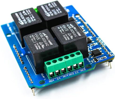 مكونات SB Ardi Relay HAT لـ UNO R3 Development Board Relay Shield لتوسيع Arduino Uno وMega وArdiPi وArdi32 in Kuwait