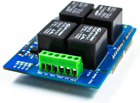 مكونات SB Ardi Relay HAT لـ UNO R3 Development Board Relay Shield لتوسيع Arduino Uno وMega وArdiPi وArdi32 in Kuwait