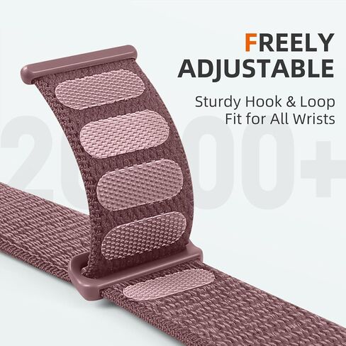 DaQin Nylon Sport Loop Compatible with Apple Watch Band 40mm 38mm 41mm 42mm 44mm 45mm 49mm, Soft Breathable Braided Straps Wristbands for iWatch Bands for Women Men Series 9 8 7 6 5 4 3 2 1 SE Ultra in Kuwait