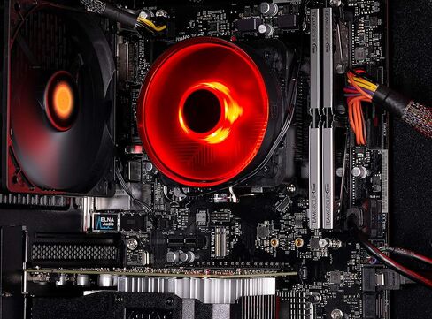 كمبيوتر Skytech Gaming Chronos للألعاب، Ryzen 5 7600X 4.7 جيجا هرتز، RTX 4070 Ti، 1 تيرابايت NVME، 32 جيجابايت DDR5 RAM RGB، 850 واط Gold PSU Wi-Fi، Win 11 Home، لوحة مفاتيح RGB وماوس RGB متضمن in Kuwait