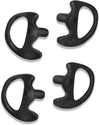 Silicone Ear Mold Earpiece Replacement - Medium EarMold Replacement Kit for Walkie Talkie Acoustic Radio Earpiece in Saudi Arabia
