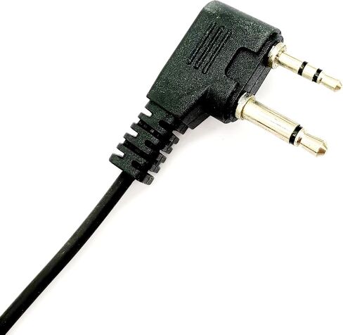 Walkie Talkie Earpiece with Mic PTT/VOX, G Shaped 2 Pin Headset for Midland Series LXT80, LXT100, LXT480, XT14 LXT500VP3 LXT600VP3 GXT1000VP4 GXT1050VP4 GXT1000XB LXT500 LXT600 GXT1000 GXT1050 in Saudi Arabia