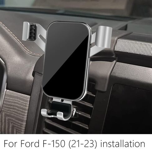 LUNQIN Car Phone Holder for Ford F-150 F150 2015 2016 2017 2018 2019 2020 Truck Auto Interior Accessories Best Cell Phones Mount Cellphone Mobile Cradle Charging Navigation Bracket Air Vent Accessory in Kuwait