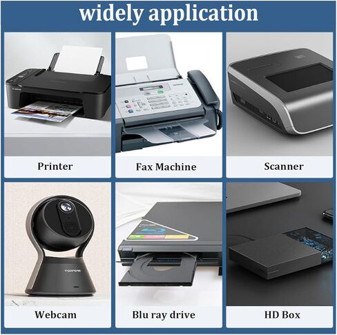 محول طباعة PENGLIN قطعتين USB 2.0 من النوع B، قابس محول موصل الطابعة من النوع B أنثى إلى أنثى متوافق مع القرص الصلب لجهاز الفاكس بالطابعة in Kuwait