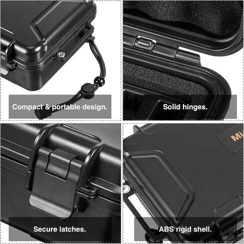 Waterproof Hard Carrying Case Compatible with Insta360 Flow Pro/Flow Gimbal Stabilizer, Portable Travel Case Holds Creator Combo and Accessories in Saudi Arabia