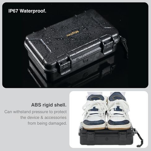 Waterproof Hard Carrying Case Compatible with Insta360 Flow Pro/Flow Gimbal Stabilizer, Portable Travel Case Holds Creator Combo and Accessories in Saudi Arabia