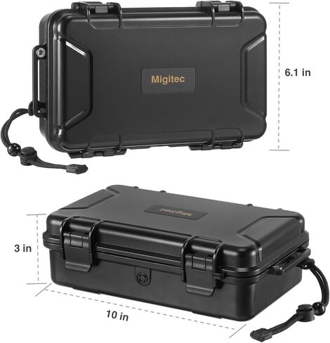 Waterproof Hard Carrying Case Compatible with Insta360 Flow Pro/Flow Gimbal Stabilizer, Portable Travel Case Holds Creator Combo and Accessories in Saudi Arabia