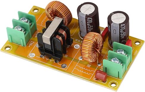 مرشح طاقة DC EMI، مرشح طاقة DC EMI تمرير منخفض 3 مراحل تصفية LC لوحة ترشيح للسيارات والدراجات النارية 50 فولت، إلكترونيات السيارات in Kuwait