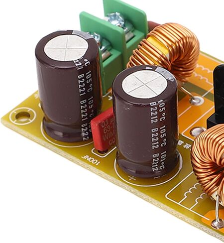 مرشح طاقة DC EMI، مرشح طاقة DC EMI تمرير منخفض 3 مراحل تصفية LC لوحة ترشيح للسيارات والدراجات النارية 50 فولت، إلكترونيات السيارات in Kuwait