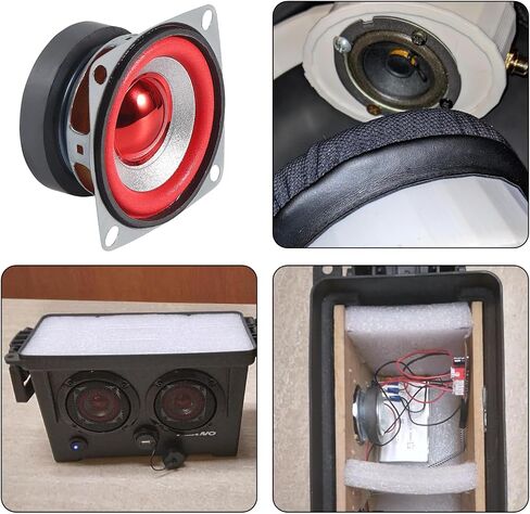 2 Pack 4Ohm 5W Full Range Audio Speaker Bass Stereo Woofer Loudspeaker Compatible with Arduino in Saudi Arabia