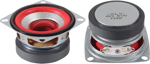 2 Pack 4Ohm 5W Full Range Audio Speaker Bass Stereo Woofer Loudspeaker Compatible with Arduino in Saudi Arabia