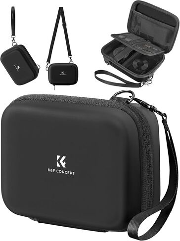 K&F Concept Digital Small Camera Case, Compact Waterproof Small Camera Bag, Lightweight Camera Sling Bag for CCD/Sony DSCW800/DSCW830/Canon PowerShot in Kuwait