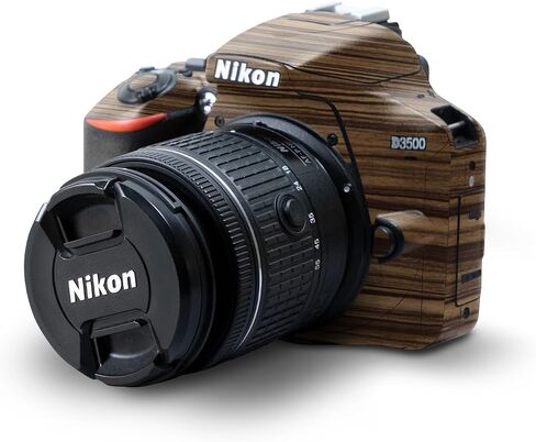 Carbon Fiber Skin Compatible with Nikon D3500 Camera - Cannabis Culture - Premium 3M Vinyl Protective Wrap Decal Cover - Easy to Apply | Crafted in The USA by MightySkins in Saudi Arabia