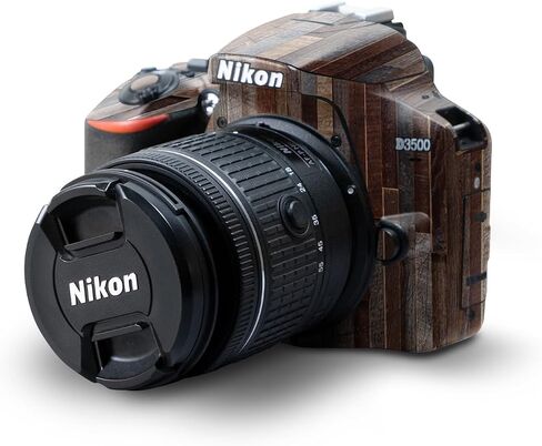 Carbon Fiber Skin Compatible with Nikon D3500 Camera - Cannabis Culture - Premium 3M Vinyl Protective Wrap Decal Cover - Easy to Apply | Crafted in The USA by MightySkins in Saudi Arabia