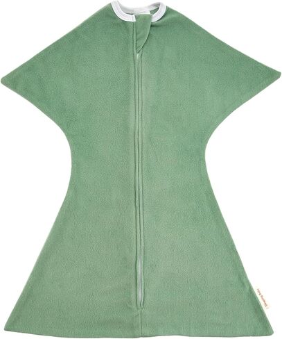 قماط SleepingBaby Zipadee-Zip Transition - بطانية قماط أطفال من الصوف بسحاب - ريحان صوف، مقاس متوسط ​​(6-12 شهرًا) in Saudi Arabia
