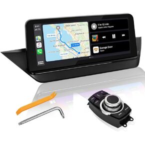 PEMP 10.25" Linux Head Unit for BMW X1 E84 Wireless and Wired CarPlay Android Auto Screen Calls Using The OEM Bluetooth with a Pry Tool.