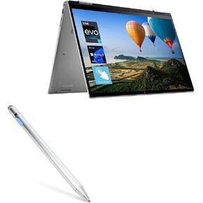 BoxWave Stylus Pen Compatible with Dell Inspiron 16 2-in-1 (7620) - AccuPoint Active Stylus, Electronic Stylus with Ultra Fine Tip for Dell Inspiron 16 2-in-1 (7620) - Metallic Silver