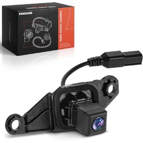 A-Premium Park Assist Camera Rear View Backup Reverse Camera Compatible with Select Toyota Models - 2016 2017 2018 2019 Prius C - Replace# 86790-52210
